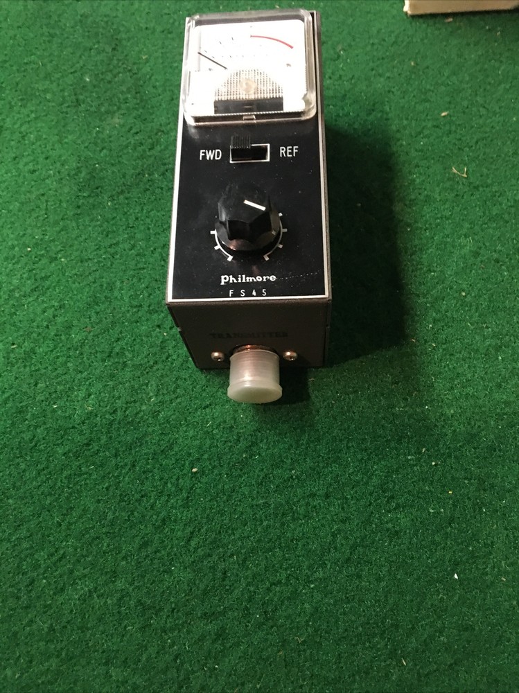 Philmore Model FS-45 Standing Wave Bridge and Field Strength Indicator Meter