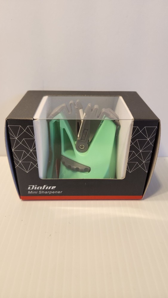Diafire Mini Sharpener for Knives - FRN, Ceramic - Suction Cup for Stability