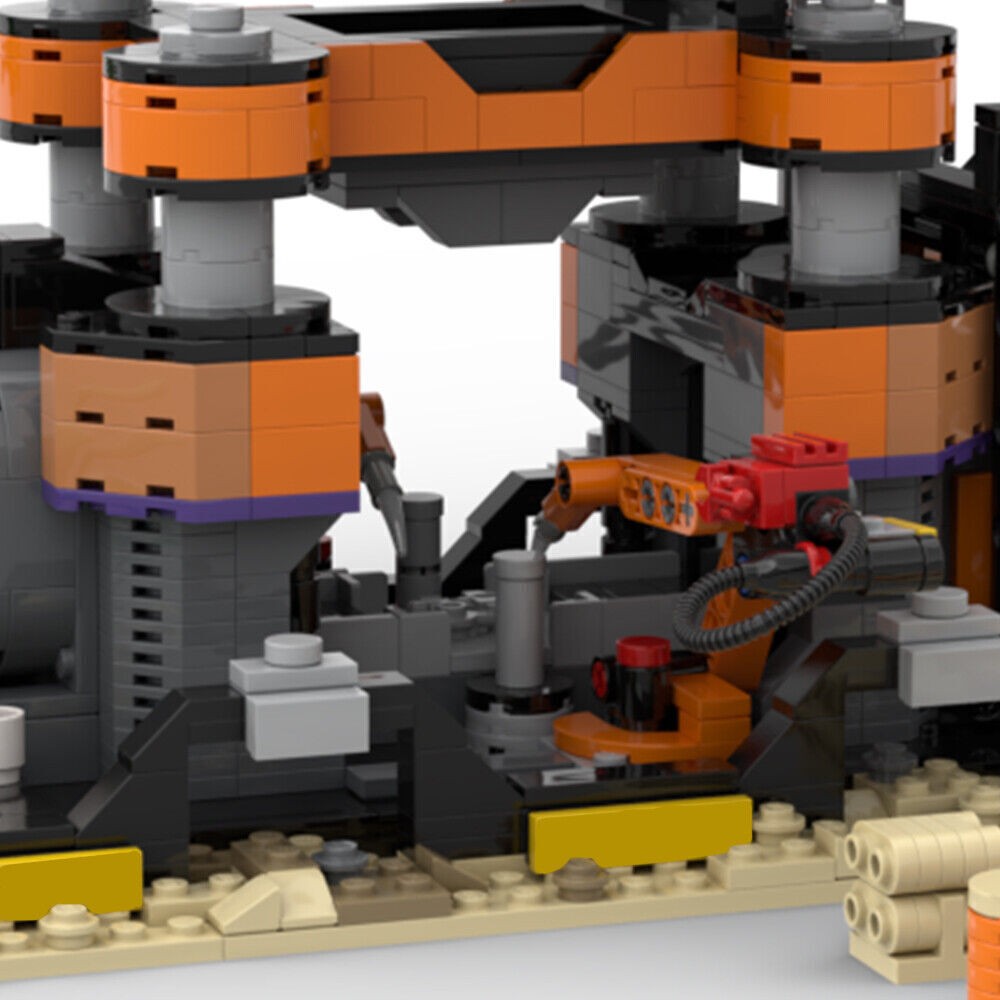 Modular Building Blocks Set for Satisfactory Constructor MOC Bricks Toys Gift