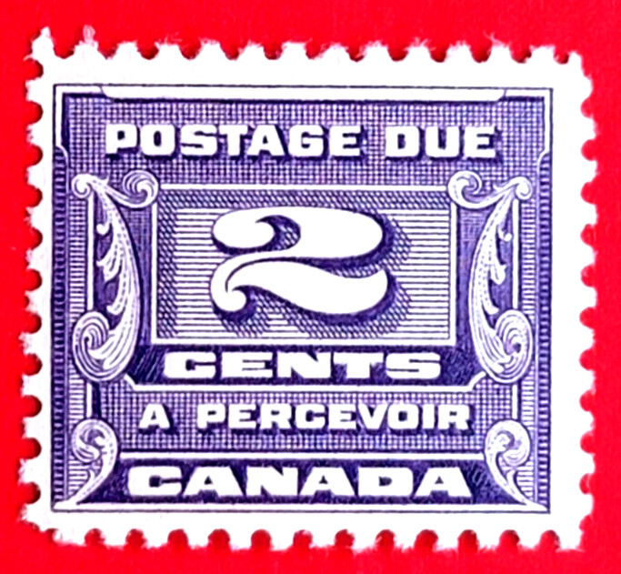 Canada Stamp J12 Third Postage Due Issue MLH F-VF