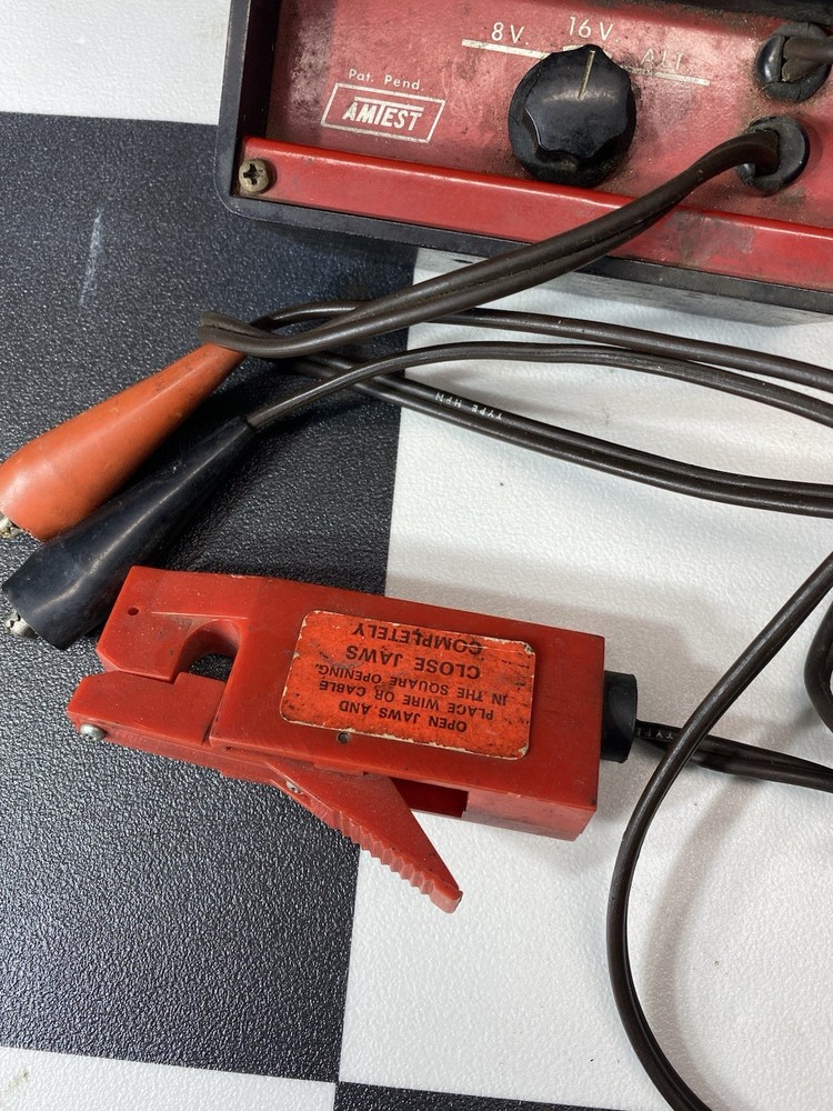 Vintage Alternator Tester Amtron Amtest