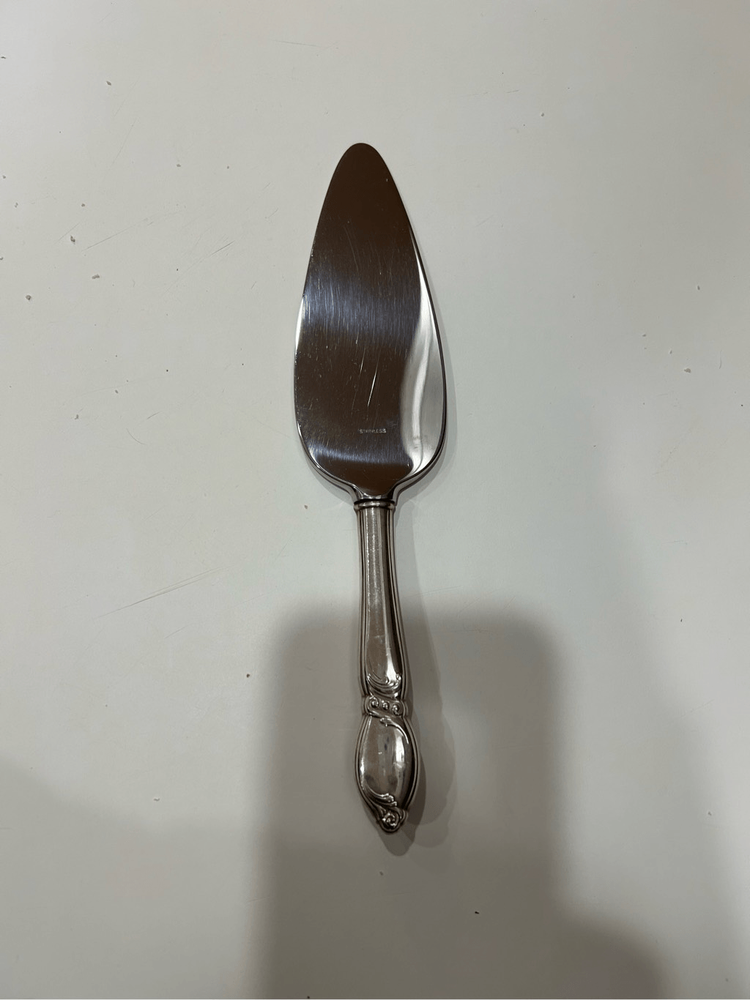 Mid Century Modern Stainless Wedding Pie/Cake Knife/Server Approximately 11”.