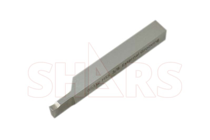 Shars 3/8" Shank 8 PCS Solid HSS Grooving Threading Turning Tool Bit Set New S{