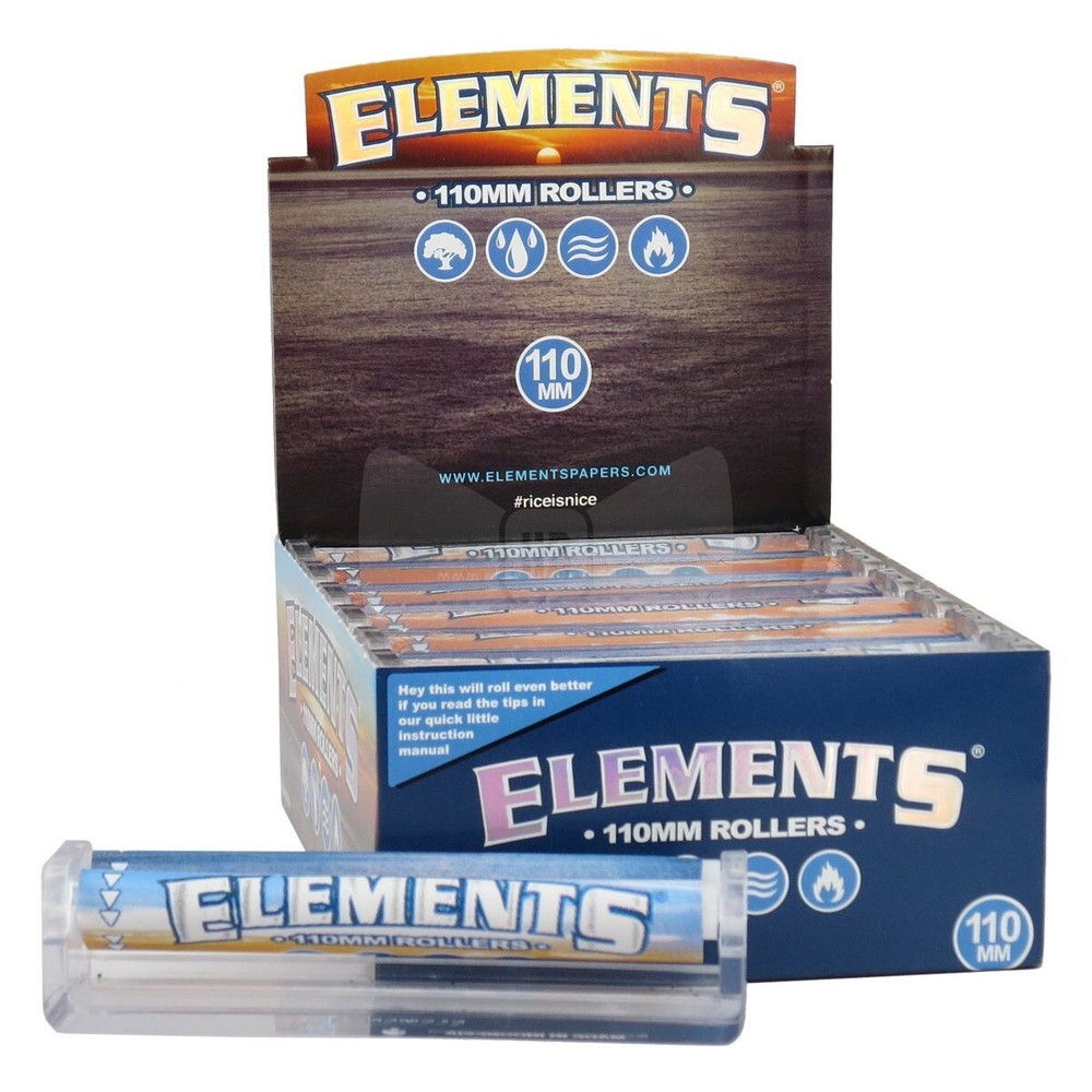 ELEMENTS 110MM ROLLING MACHINE 12CT PACK