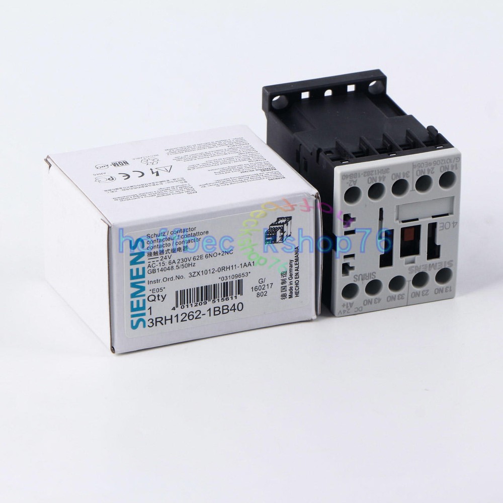 ONE NEW SIEMENS contactor 3RH1262-1BB40