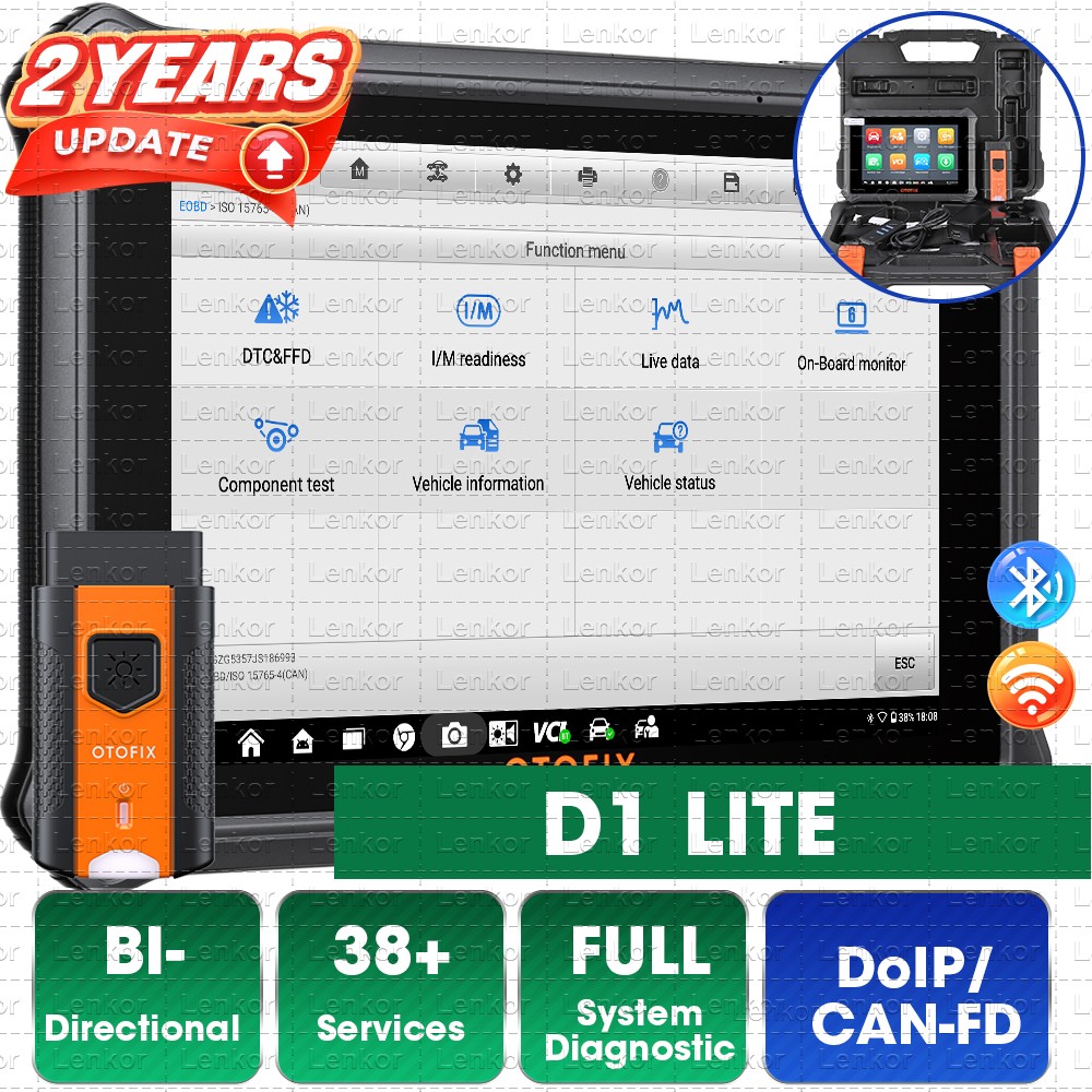 2025 OTOFIX D1 Lite Bidirectional Full System Diagnostic Tool Key Coding Scanner