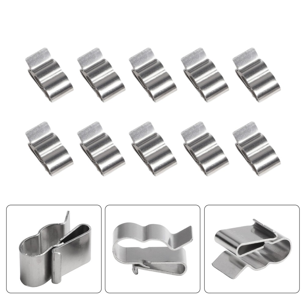 Reliable Wire Support with Stainless Steel Solar Panel Cable Clips 100 Pack
