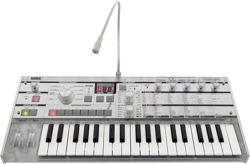 KORG microKORG Crystal Limited Analog Synthesizer Vocoder 37-Key Keyboard NEW