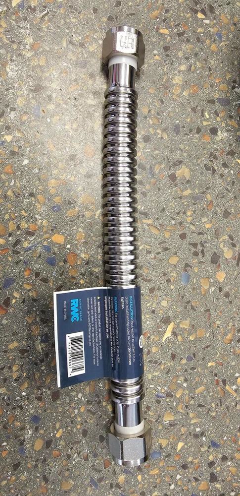 HoldRite QFC-7512Z (12") SS CORRUGATED WATER HEATER QUICK FLEX CONNECTOR