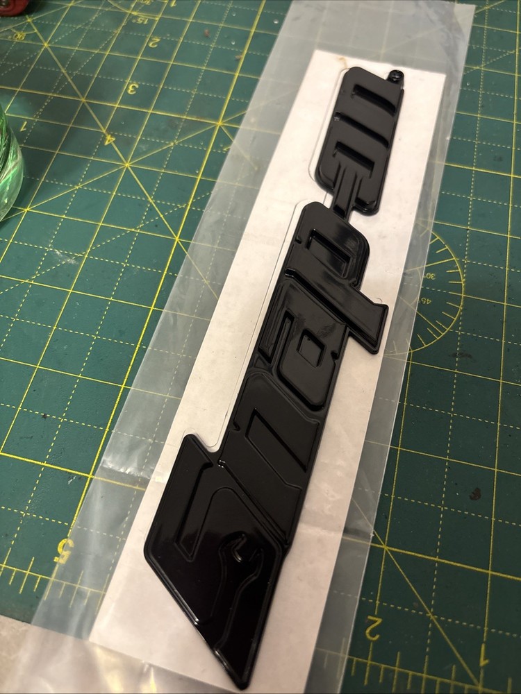 Snap On Toolbox Rollcab Decal Badge Emblem Original Black Grey￼