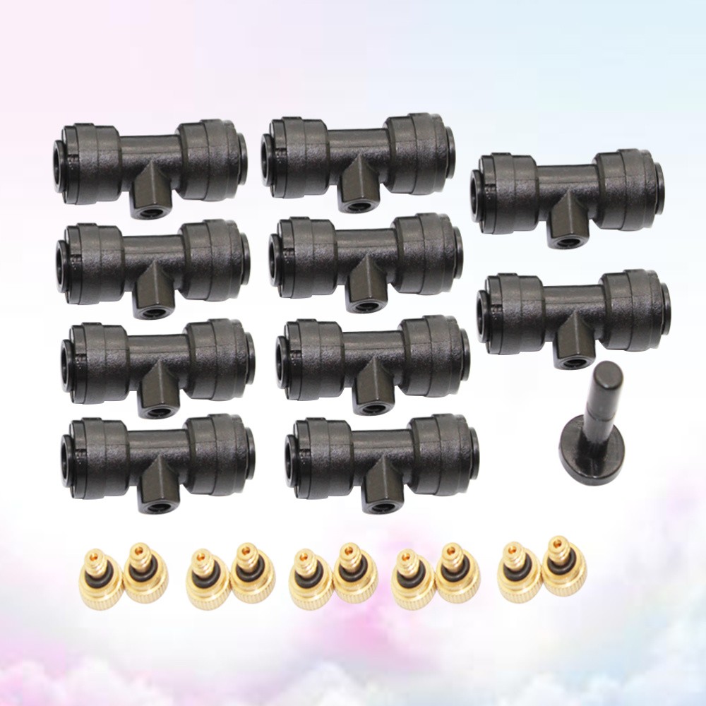 21 Pcs Garden Irrigation Atomizing Spray Nozzle Sprayer Copper Atomization