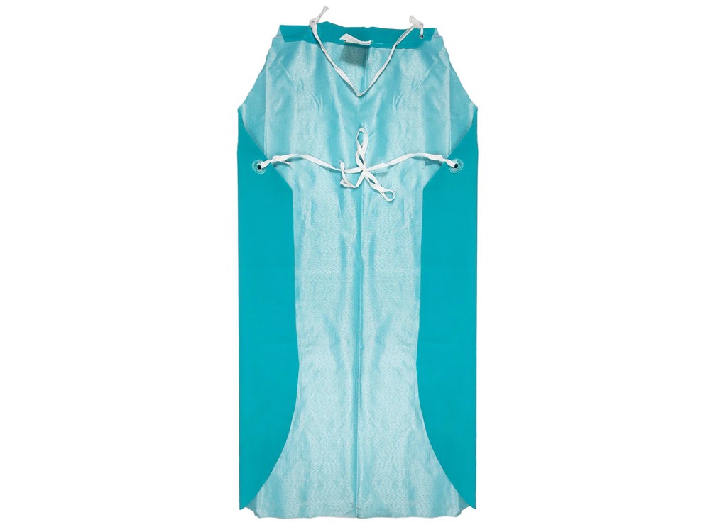 ⚠️ [48 Aprons] Aprons - Polyvinyl Chloride (PVC) Polyester Apron - Blue