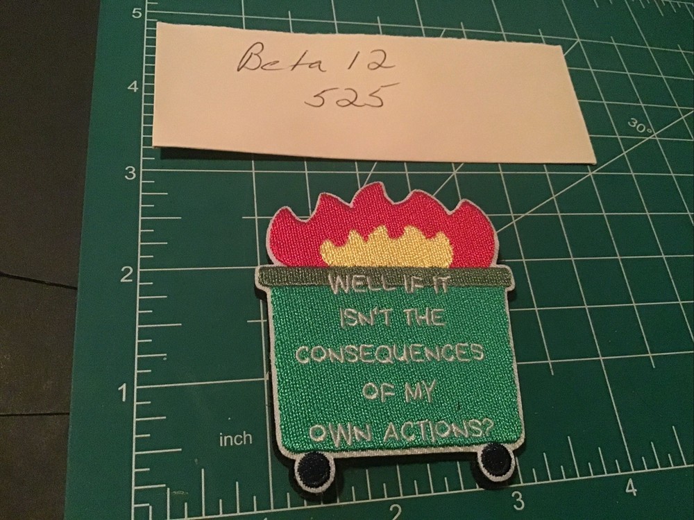 WELL IF IT ISNT THE CONSEQUENCES Sarcastic Tactical Morale Patch Hook and Loop