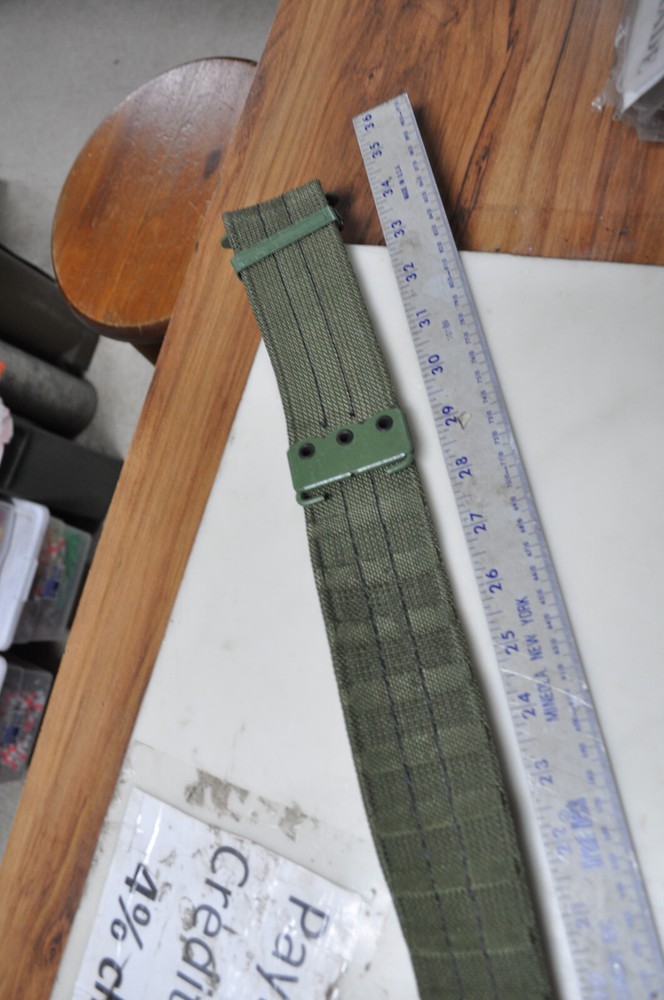 Current Issue German Nylon Combat belt, size M, Mint un