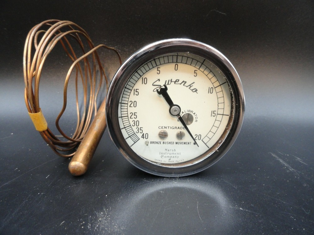 COMMERCIAL GRADE FREEZER CENTIGRADE TEMPERATURE GAGE