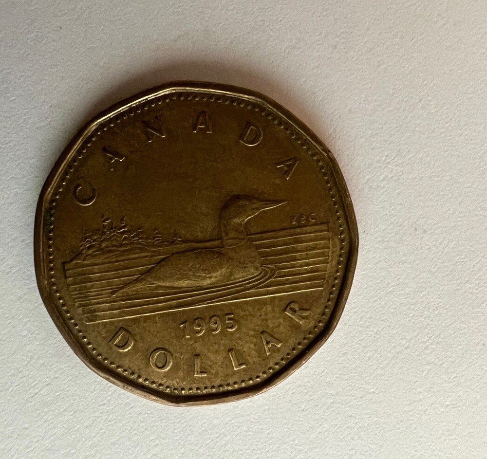 2 Queen Elizabeth II Canada One Dollar coin