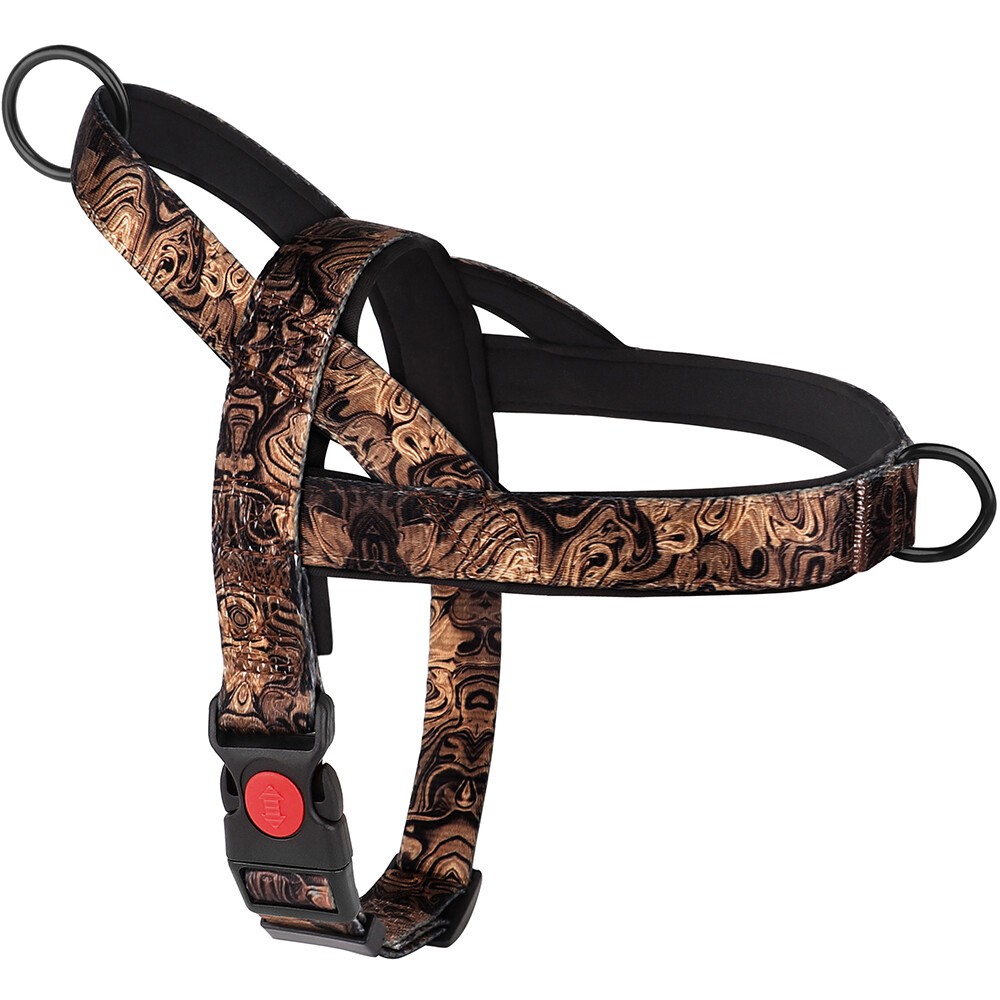 No Pull Dog Harness Nylon Soft Padded with Front Clip for Small Medium Large Dog