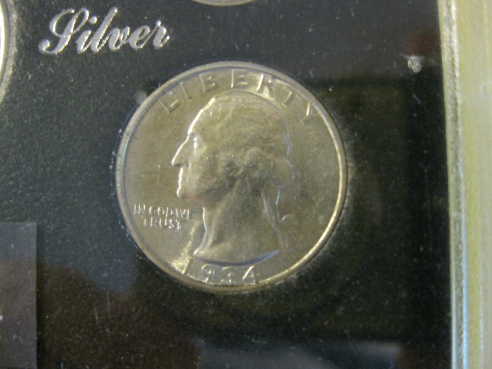 1934 P US Mint Set Brilliant Uncirculated!