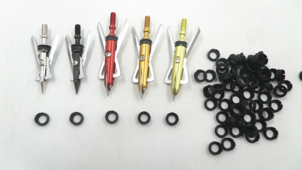 100 Shock Collars for Rage Broadheads Replacement Ring Slipcam Rear Deploy