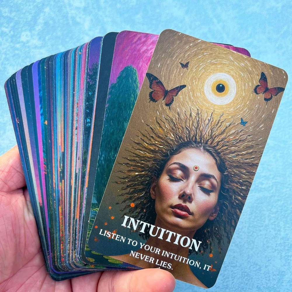 Cosmic Oracle Cards, Universe Message Oracle Cards for Beginners, Inner Strength