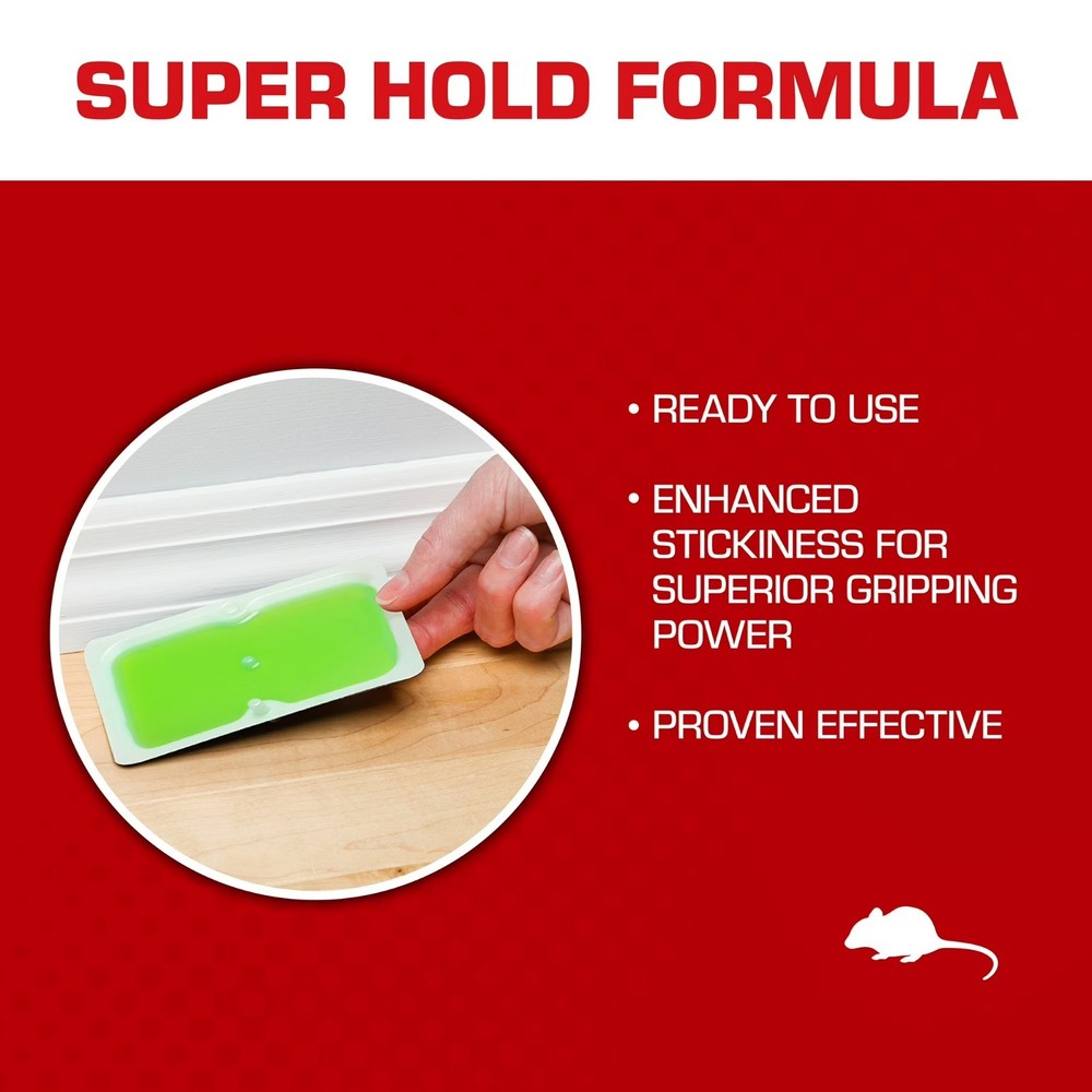 Tomcat Super Hold Glue Traps Mouse Size