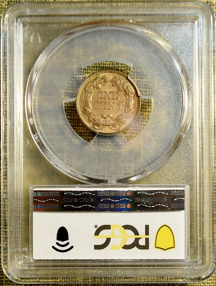 1857 PCGS / CAC MS63 Flying Eagle Cent