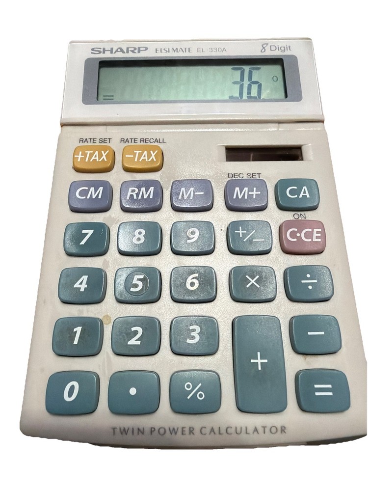 Sharp Elsi Mate EL-330A calculator