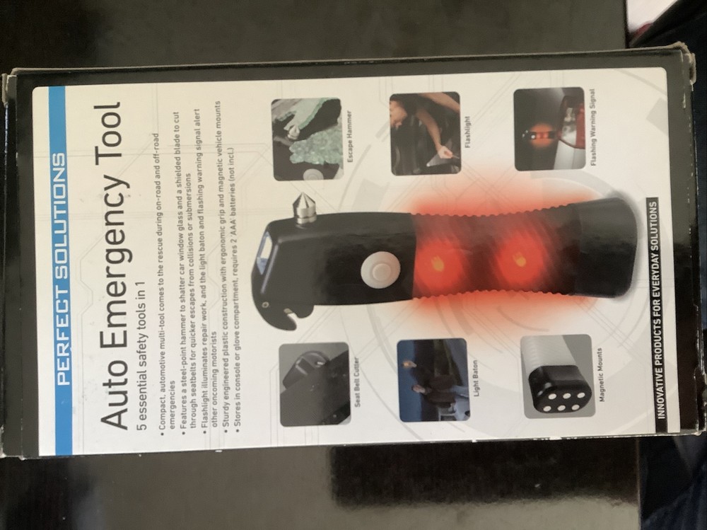 Auto Emergency Tool 5 Essential Safety Tools In 1