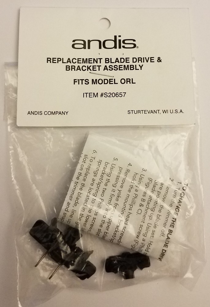 Andis Cordless T-Outliner lithium-LI replacement blade drive assembly #S20657