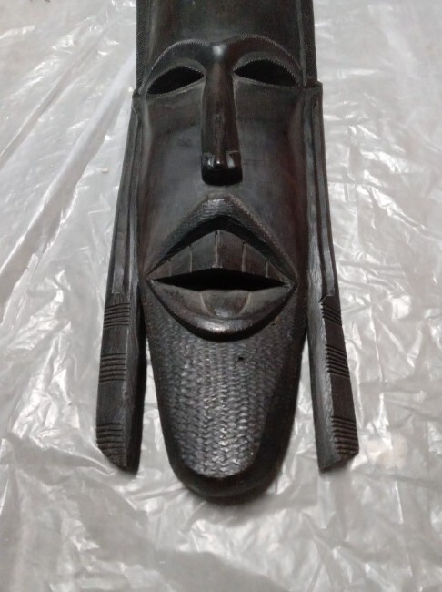 Hand Carved Tanzanian Mask