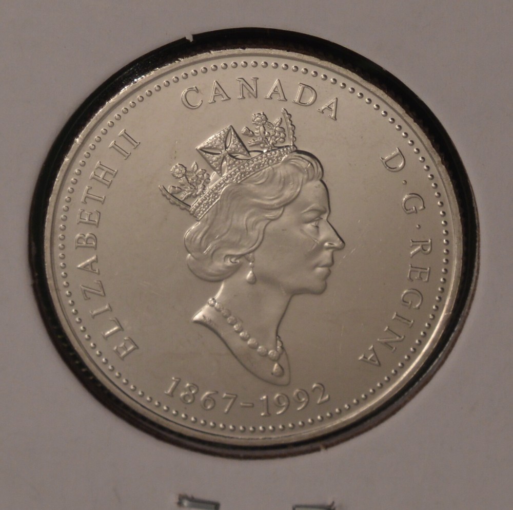 1992 Canada 25 Cents - Nova Scotia - UNCIRCULATED