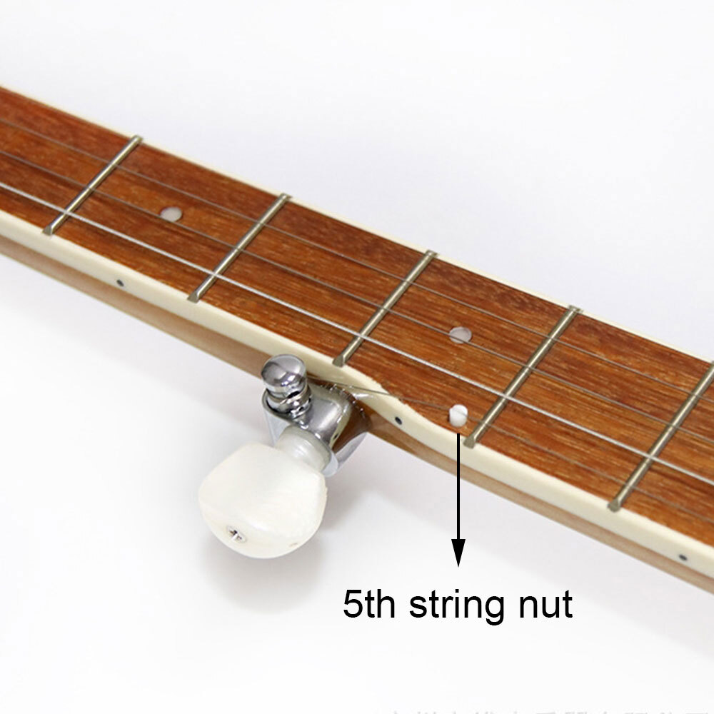 Real bone Banjo 5th string nut & top nut for 5 string banjo