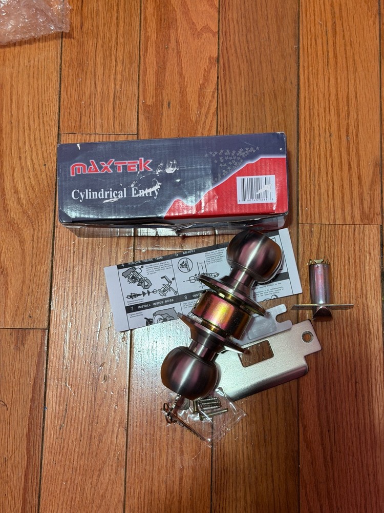 max tek cylindrical entry door lock