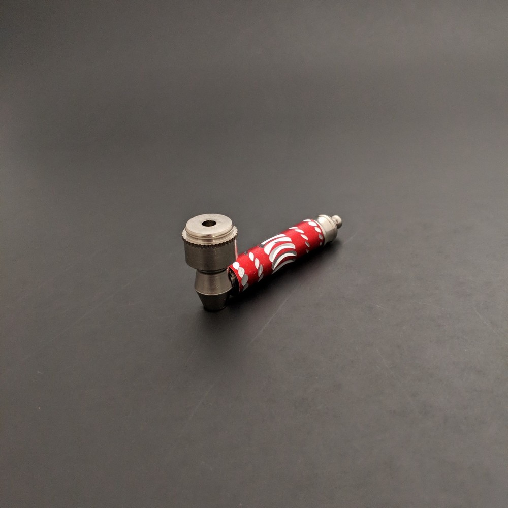 1 Metal single bowl pipe