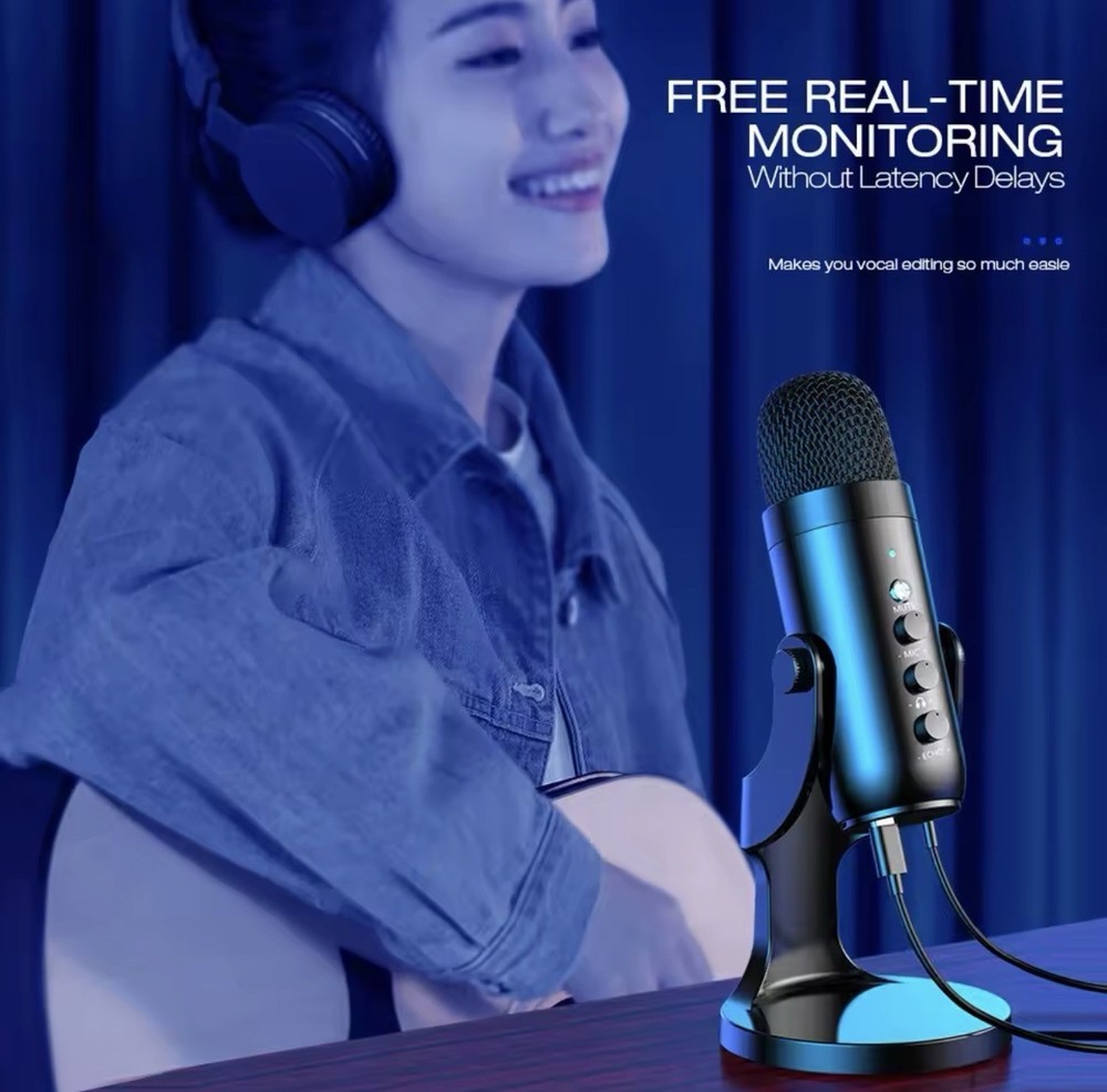 USB Microphone for PC Mac Gaming Recording Stream Podcast, Computer Condenser Mi