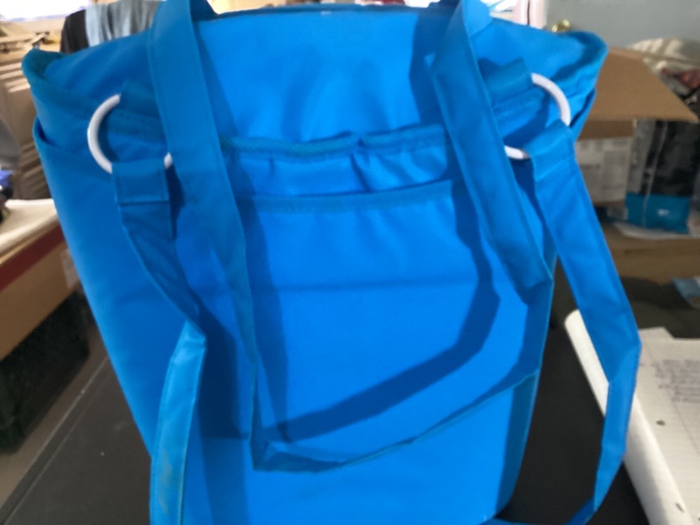 Artic Zone Blue and White Soft Cooler Bag