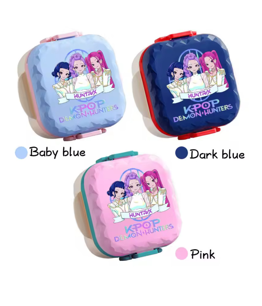 1 PC Random Kpop Devil Hunter Lunch Box Food Container For Kids