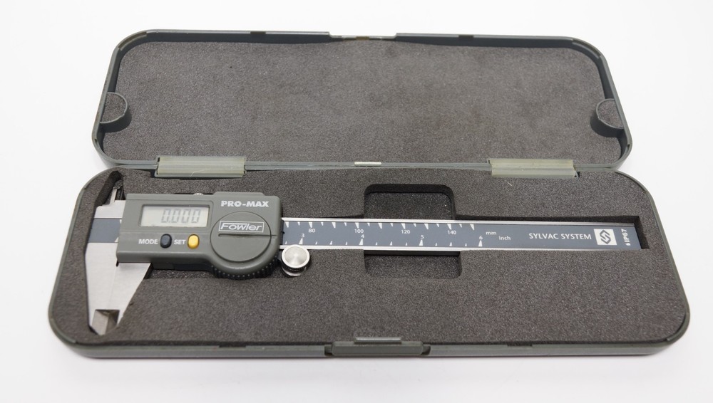 Fowler 54-200-777-1 Sylvac System IP67 Pro-Max Digital Caliper 0-6", Modified