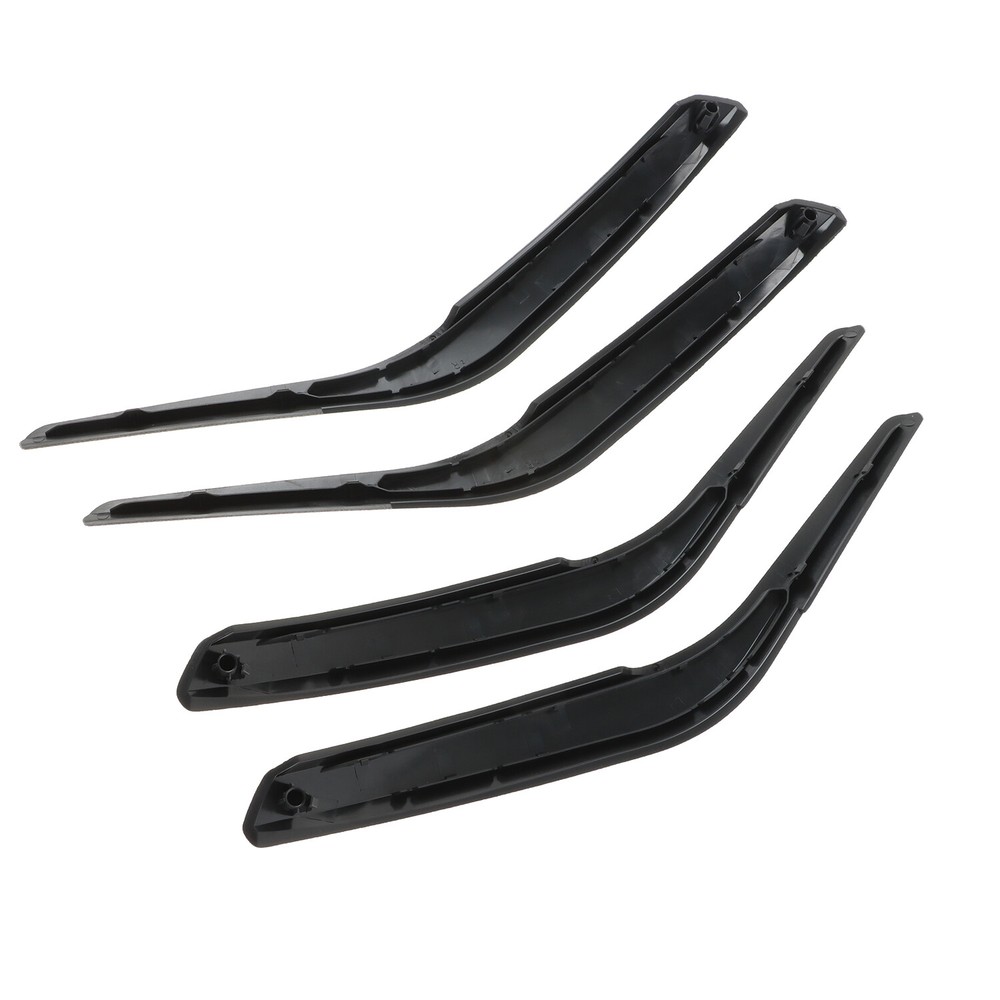 4x Black Interior Door Inner Panel Handle Pull Trim Cover for BMW X1 2009-15
