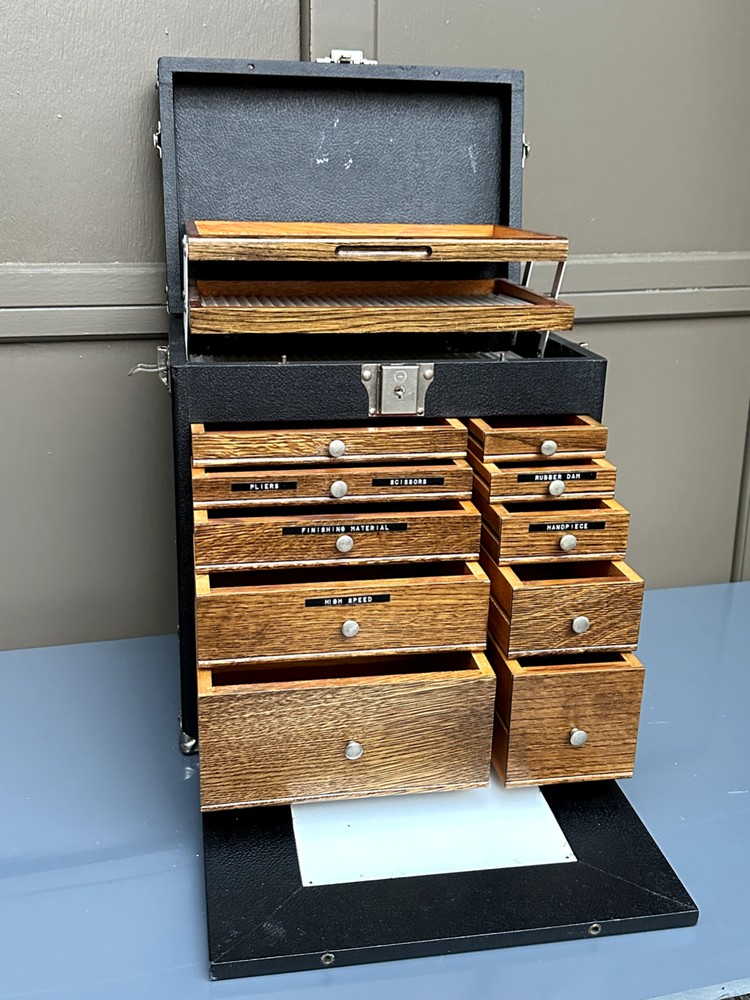 Vintage Gerstner & Sons Traveling Dental Case / Toolbox