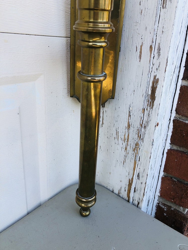 Vintage CHAPMAN Brass Lamp Wall Sconce