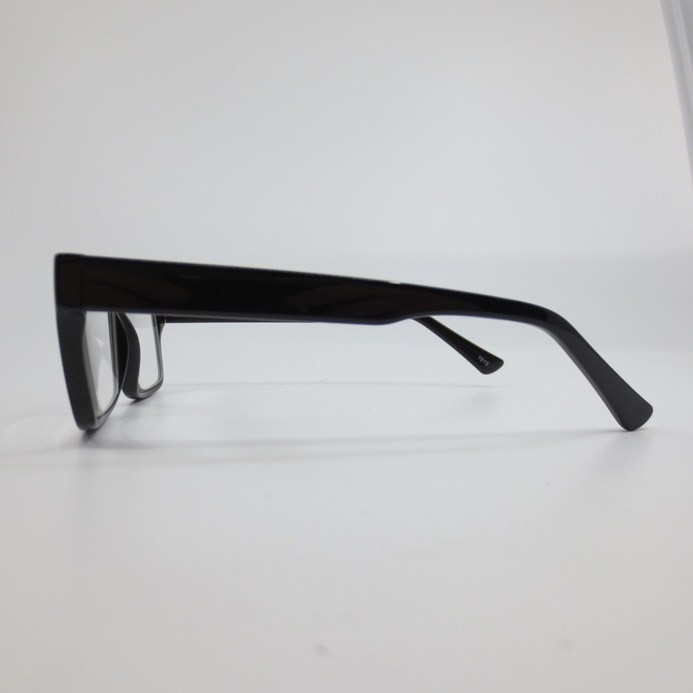 MP5101 Black Rectangular Eyeglass Frames BK 53-17-145 Men Full Rim Glasses