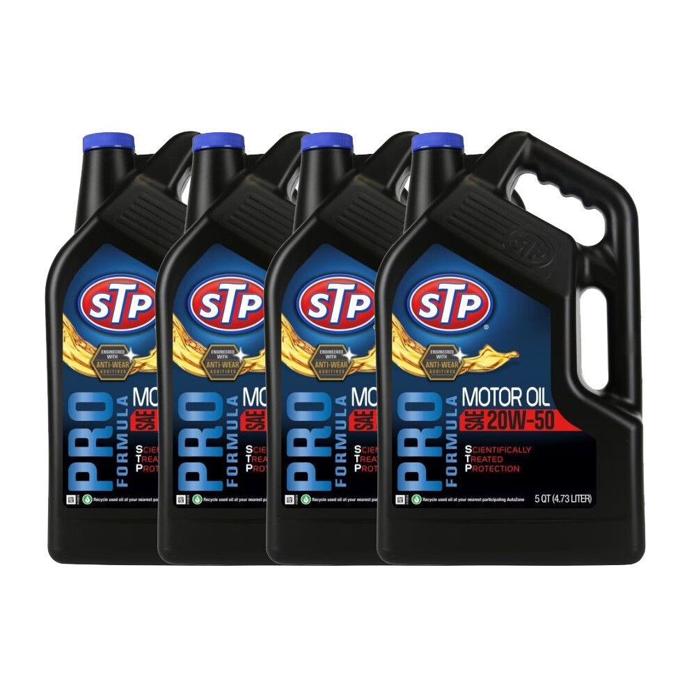STP Pro Formula SAE 20W-50 Conventional Engine Oil - Choose Volume