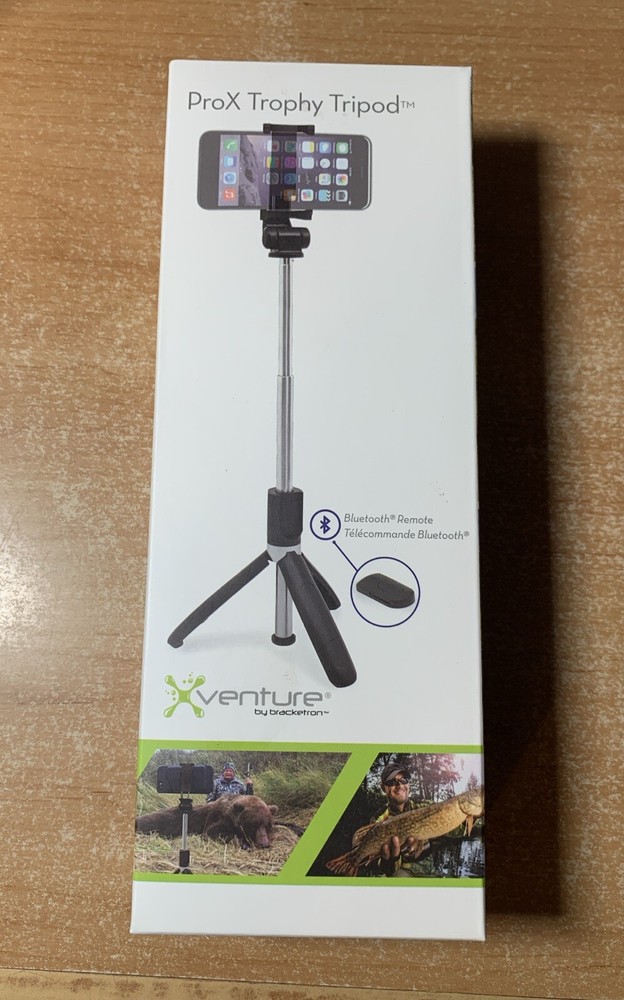 ProX Trophy Tripod Bluetooth Xventure Bracketron Remote Boxed