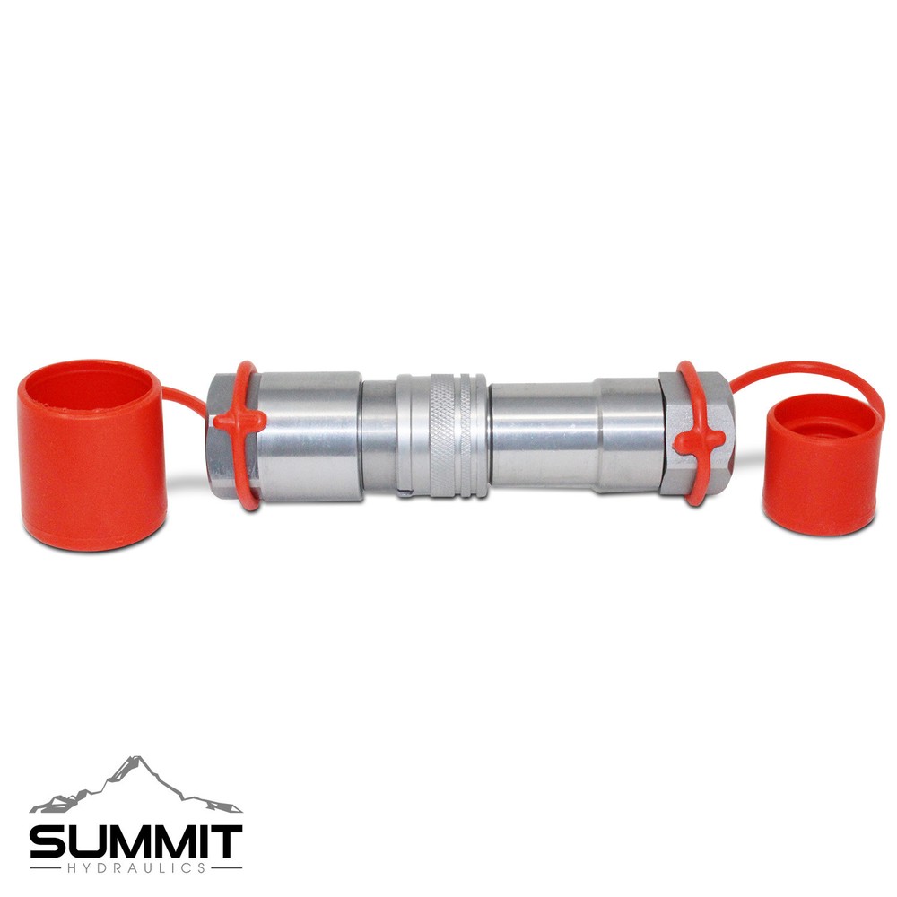 3/4″ NPT Flat Face Connect Under Pressure Hydraulic Quick Connect Coupler Set