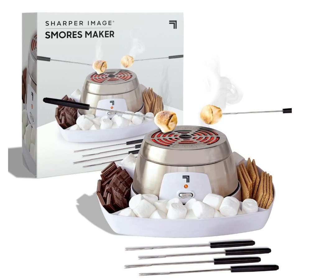 Sharper Image Electric S'mores Maker - Gray, Tabletop