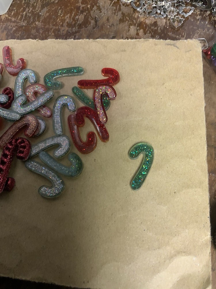 Crafts Candy Cane Embellishments