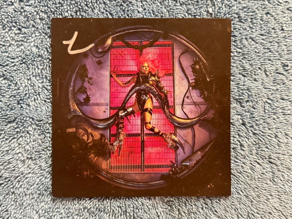 Lady Gaga Chromatica Signed artcard New