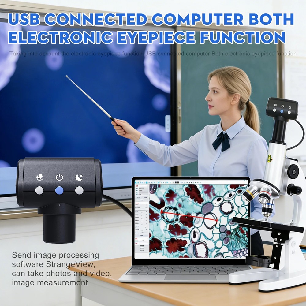 Datyson 2MP Electronic Eyepiece with WiFi - Wireless Telescope Camera for Smartp