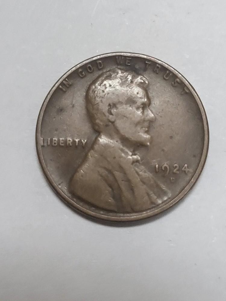1924 D Lincoln Cent CHEAP !!!  A